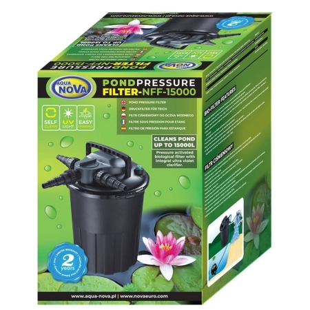 Aqua Nova NFF-15000 - filtr ciśnieniowy do oczka wodnego z lampą UV-2127726