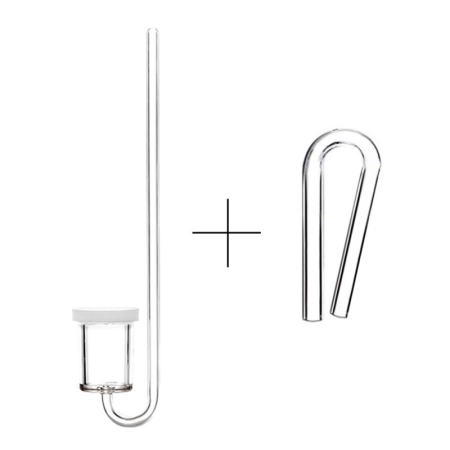 Neo Diffuser Original L CO2 + Clip White – dyfuzor CO2 + kolanko do akwarium 24mm-2127738