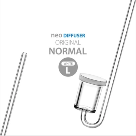 Neo Diffuser Original L CO2 + Clip White – dyfuzor CO2 + kolanko do akwarium 24mm-2127739