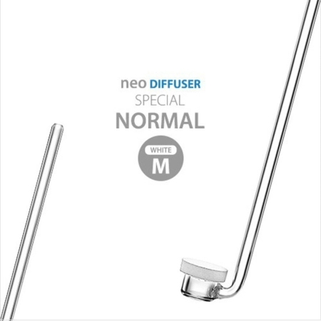 Neo Diffuser Special Normal M CO2 + Clip White – dyfuzor + kolanko CO2 do akwarium 17mm-2127762