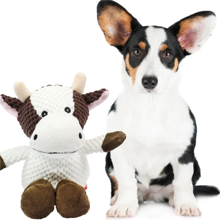 Pet Nova zabawka pluszowa - krowa piszcząca 32cm-2127935