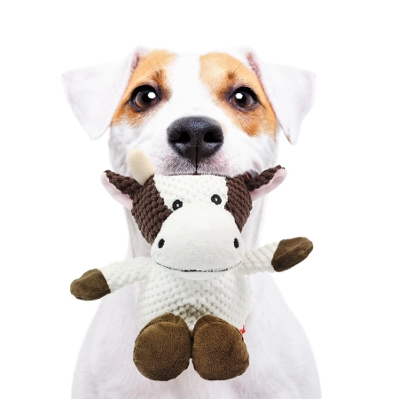 Pet Nova zabawka pluszowa - krowa piszcząca 32cm-2127936