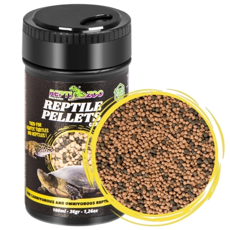 Repti-Zoo Reptile Pellets 100ml - pokarm i witaminy dla gadów mięsożernych-2128522