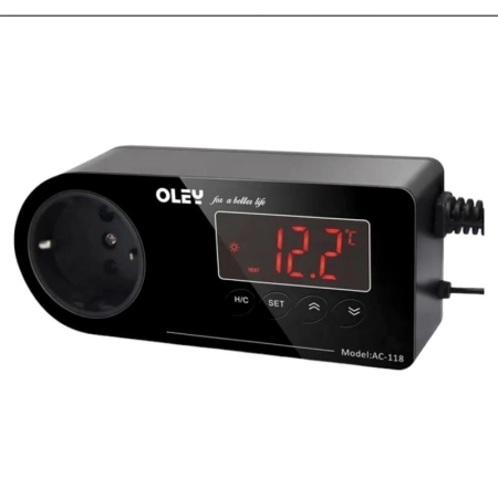 Ringder AC-118 – Elektroniczny termostat z wyświetlaczem LCD-2129275