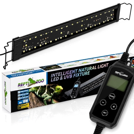 Repti-Zoo Natural Light LED UVB 18W - lampa automatyczna do terrarium 60cm-2129555