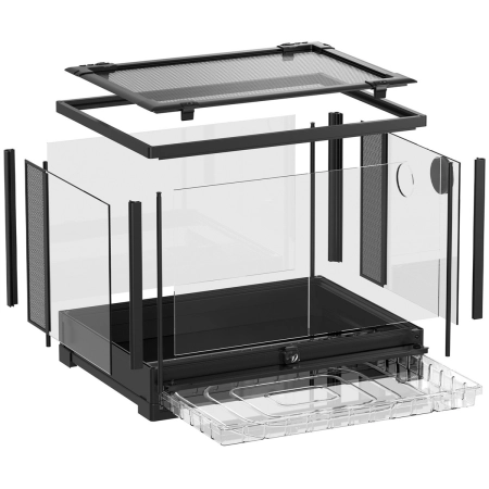 Repti-Zoo CRK0107 - terrarium 60x45x45 z wysuwanym podłożem-2129718