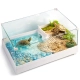 Kruger Meier Turtle Shell Garden - akwarium dla żółwia z wyspą 39x27x17cm-2124138