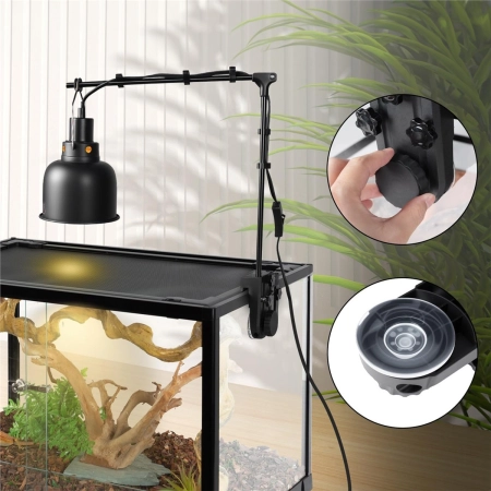Repti-Zoo Dual Light Bracket - podwójny wieszak na lampy grzewcze-2130401