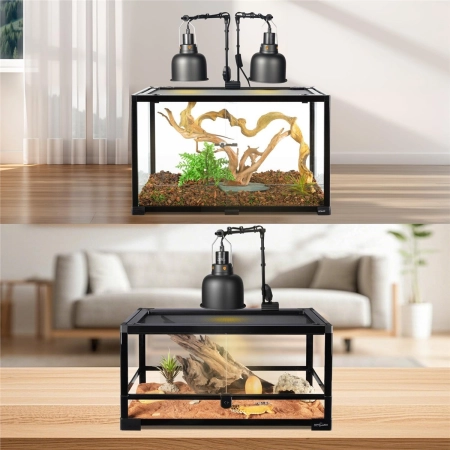 Repti-Zoo Dual Light Bracket - podwójny wieszak na lampy grzewcze-2130406