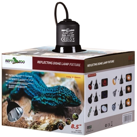 Repti-Zoo Oprawka z kloszem na żarówkę do 200W-2130804