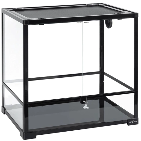 Repti-Zoo Glass Terrarium 60x45x60cm - szklane terrarium z metalową siatką-2131136