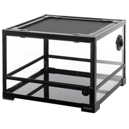 Repti-Zoo Glass Terrarium 45x45x32cm - szklane terrarium z metalową siatką-2131150