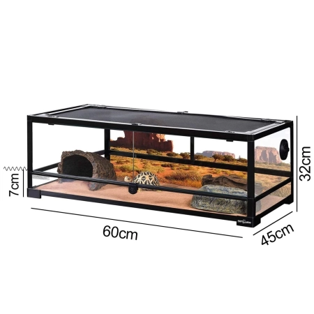 Repti-Zoo Terrarium RK  90x45x32cm-2131178