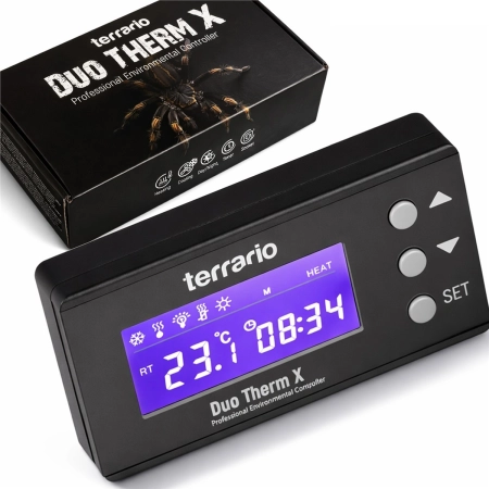 Terrario Duo Therm X - termostat dzień i noc z programatorem czasowym-2134994