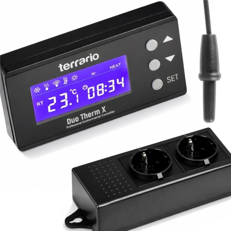 Terrario Duo Therm X - termostat dzień i noc z programatorem czasowym-2134996