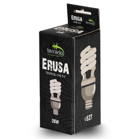 Terrario Erusa Tropical UVB 5.0 - żarówka spiralna 5.0 26W-2135047