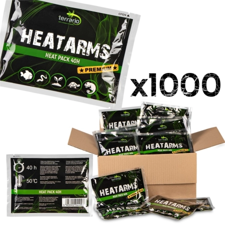 Terrario Heatarms Heat Pack 40H - ogrzewacz do transportu zwierząt - 1000 sztuk-2135342