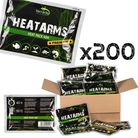 Terrario Heatarms Heat Pack 40H - ogrzewacz do transportu zwierząt - 200 sztuk-2135369