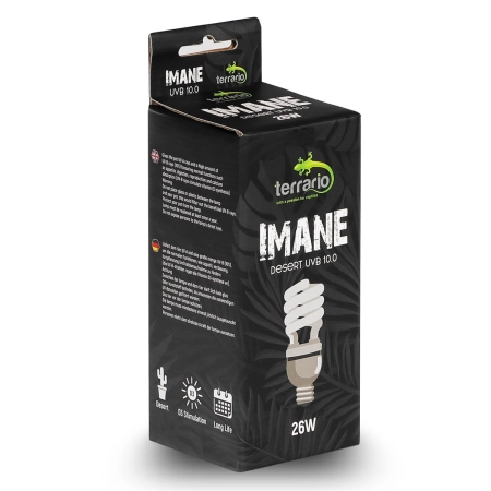 Terrario Imane Desert UVB - żarówka spiralna 10.0 26W-2135465