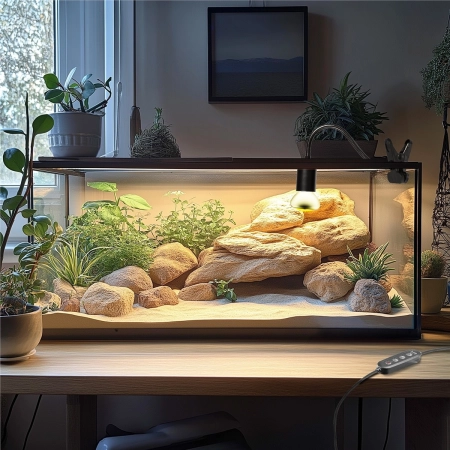Terrario Long ReptiSun Time Control - lampa z programatorem czasowym-2135703