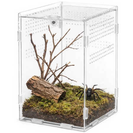 Terrario MicroAir Hab - terrarium akrylowe 12x12x20cm-2135869