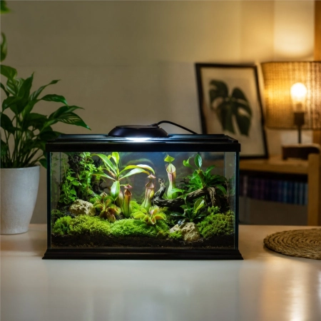 Terrario Nanoray Mini LED 6W - oświetlenie do terrarium 3w1-2135976