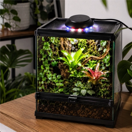 Terrario Nanoray Mini LED 6W - oświetlenie do terrarium 3w1-2135977