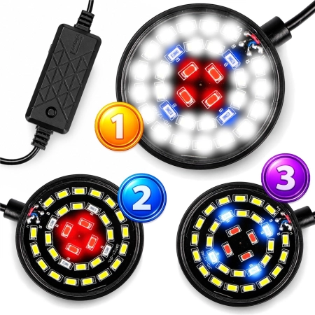 Terrario Nanoray Mini LED 6W - oświetlenie do terrarium 3w1-2135978