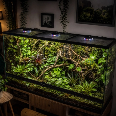 Terrario Nanoray Mini LED 6W - oświetlenie do terrarium 3w1-2135980