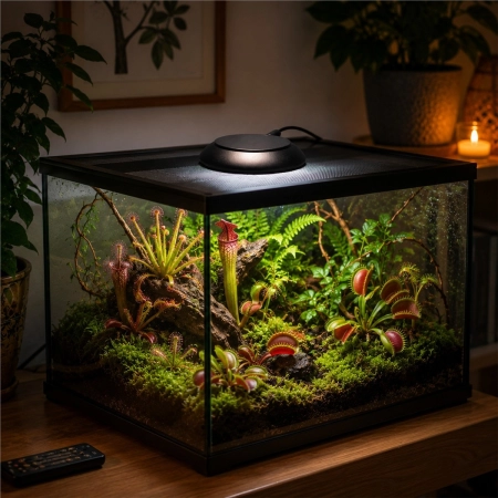 Terrario Nanoray Mini LED 6W - oświetlenie do terrarium 3w1-2135981