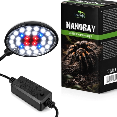 Terrario Nanoray Mini LED 6W - oświetlenie do terrarium 3w1-2135988