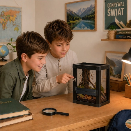 Terrario Nexframe S-Line 20x20x30 - terrarium z siatki-2136037