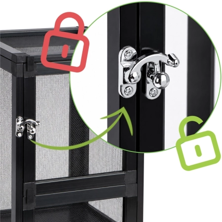 Terrario Nexframe S-Line 20x20x30 - terrarium z siatki-2136042