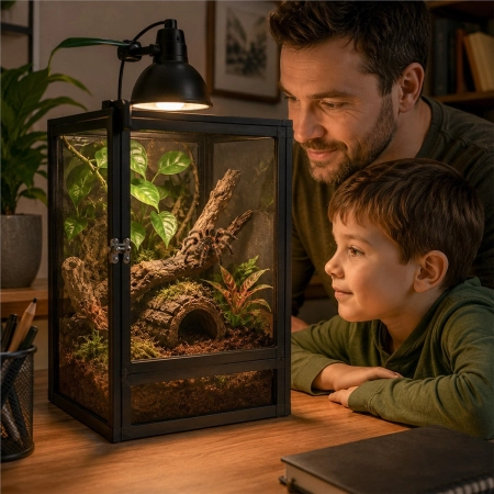 Terrario Nexframe S-Line 32x32x46 - terrarium z siatki-2136047