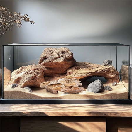 Terrario Dragon Stone S - kryjówka do terrarium 22x12x7cm-2136865