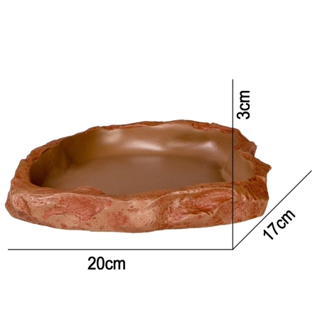 Terrario Natural Bowl – Miska do Terrarium 20x17x3 cm-2137088
