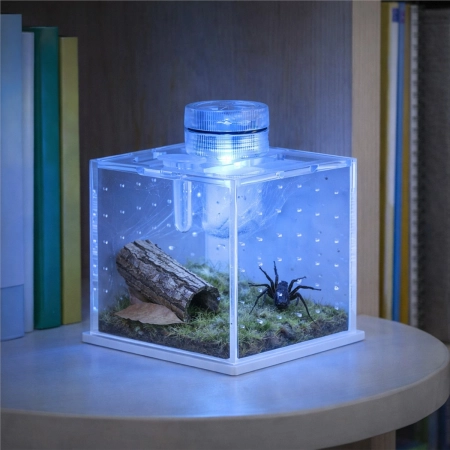 Terrario SpiderNook M - mini terrarium akrylowe z oświetleniem-2137215