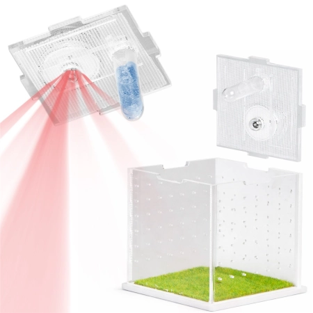 Terrario SpiderNook M - mini terrarium akrylowe z oświetleniem-2137221