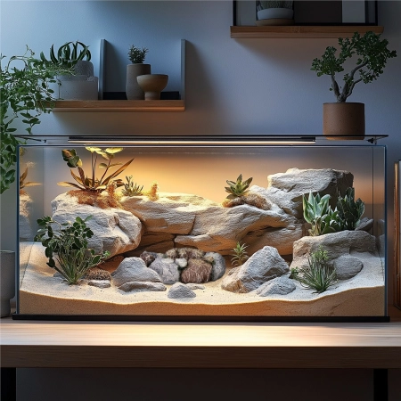Terrario Stone Circle Bowl L – Miska do Terrarium 17x15x4,5 cm-2137227