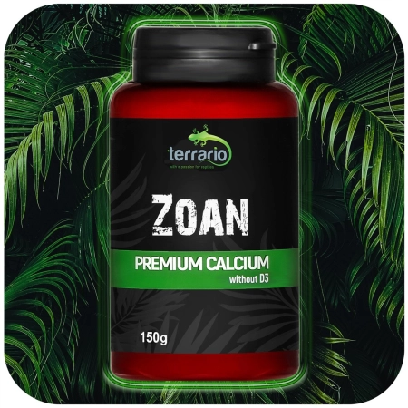 Terrario Zoan Calcium without D3 - wapno bez witaminy D3 150g-2137640