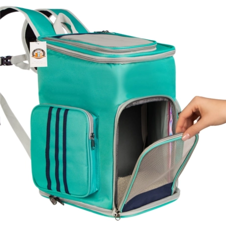 Furrever Friends Catbox Turquoise  - plecak transporter dla kota i psa-2138068