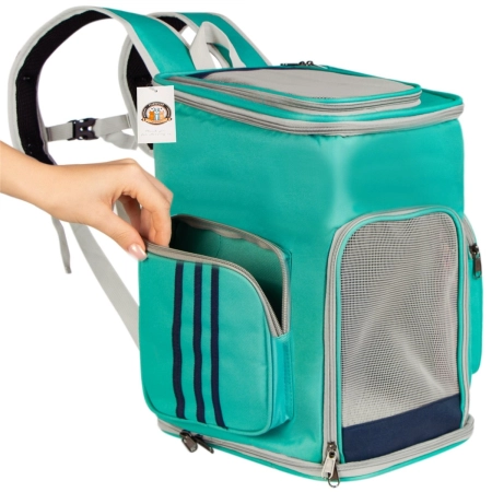 Furrever Friends Catbox Turquoise  - plecak transporter dla kota i psa-2138070