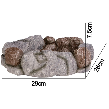Terrario Stone Circle Bowl XL – Miska do Terrarium 29x26x7,5 cm-2138248