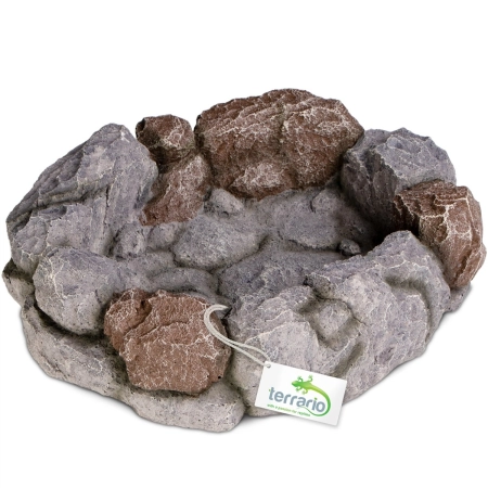 Terrario Stone Circle Bowl XL – Miska do Terrarium 29x26x7,5 cm-2138253