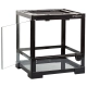 Repti-Zoo Glass Terrarium 30x30x32cm - szklane terrarium z metalową siatką-2131067