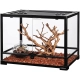 Repti-Zoo Glass Terrarium 60x45x45cm - szklane terrarium z metalową siatką