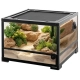 Repti-Zoo Glass Terrarium 45x45x32cm - szklane terrarium z metalową siatką-2131140