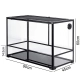 Repti-Zoo Glass Terrarium 90x45x60cm - szklane terrarium z metalową siatką-2131197