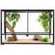 Repti-Zoo Glass Terrarium 90x45x60cm - szklane terrarium z metalową siatką-2131200