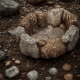Terrario Stone Circle Bowl L – Miska do Terrarium 17x15x4,5 cm-2137228